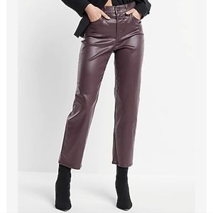 Express Leather Pants size 4R